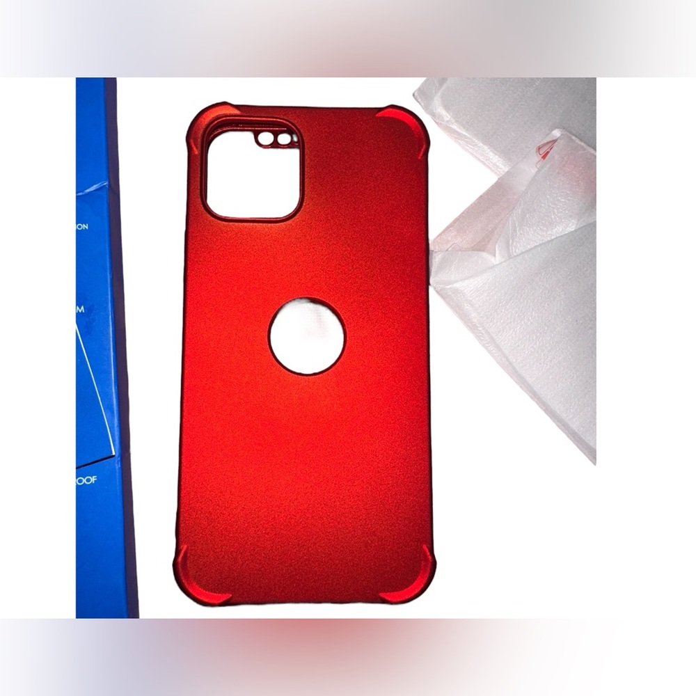 🆕 iPhone 12 mini phone case with screen protectors